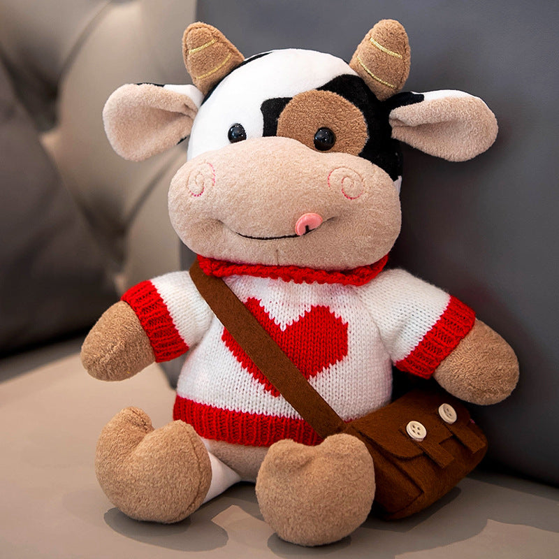 Cow Mascot Plush – Moo Moo Cuddles