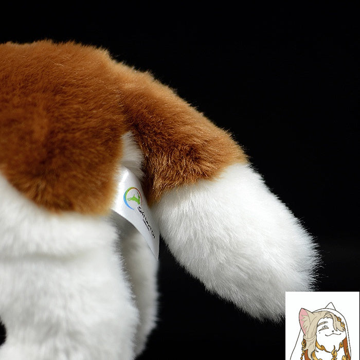 St. Bernard Dog Plush – Big Fluffy Pup