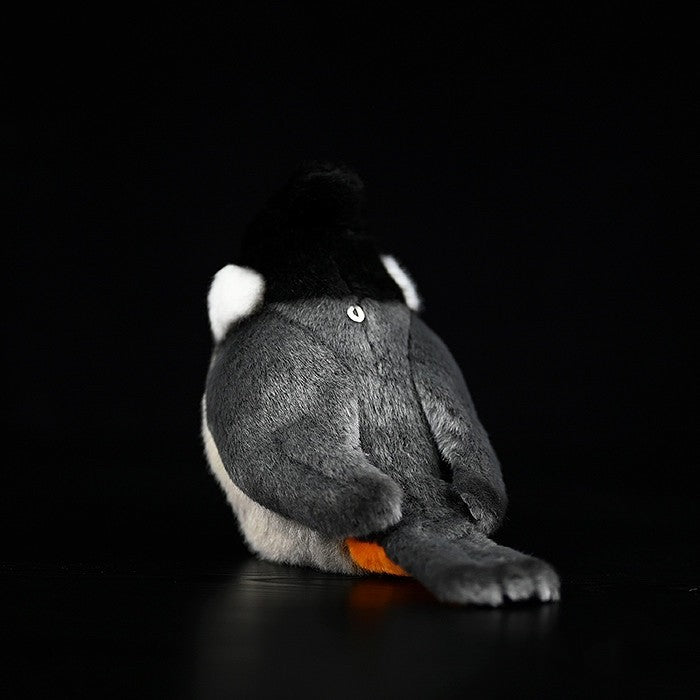 Black Crown Mountain Bird Plush – Unique Bird Buddy