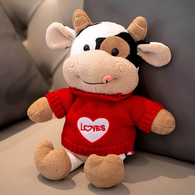 Cow Mascot Plush – Moo Moo Cuddles