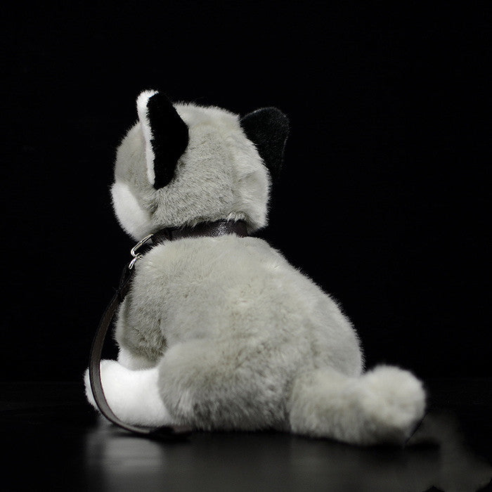 Dog Plush Toy – Squatting Pup Cuddle Buddy