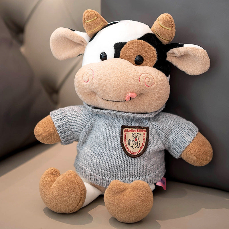 Cow Mascot Plush – Moo Moo Cuddles