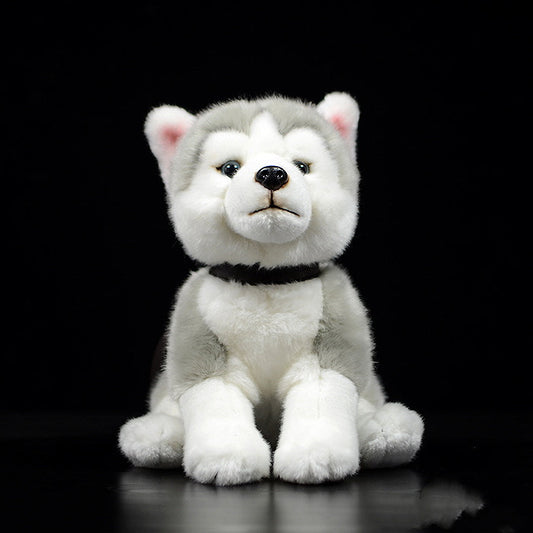 Dog Plush Toy – Squatting Pup Cuddle Buddy
