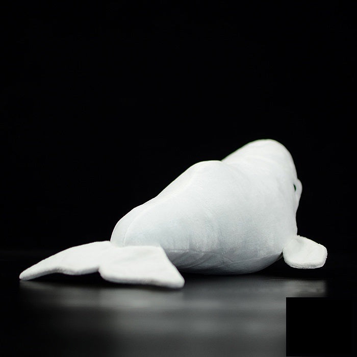 White Whale Plush Toy – Soft Ocean Friend