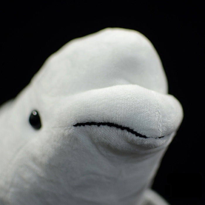 White Whale Plush Toy – Soft Ocean Friend