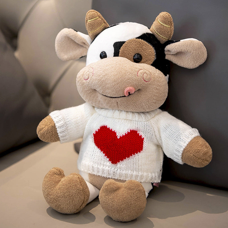 Cow Mascot Plush – Moo Moo Cuddles