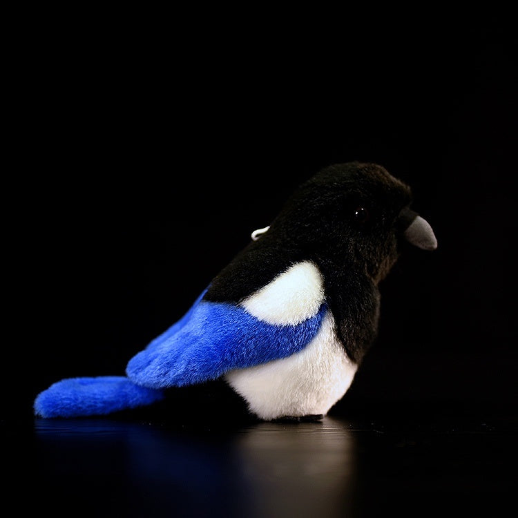 Black Magpie Plush – Feathered Fun