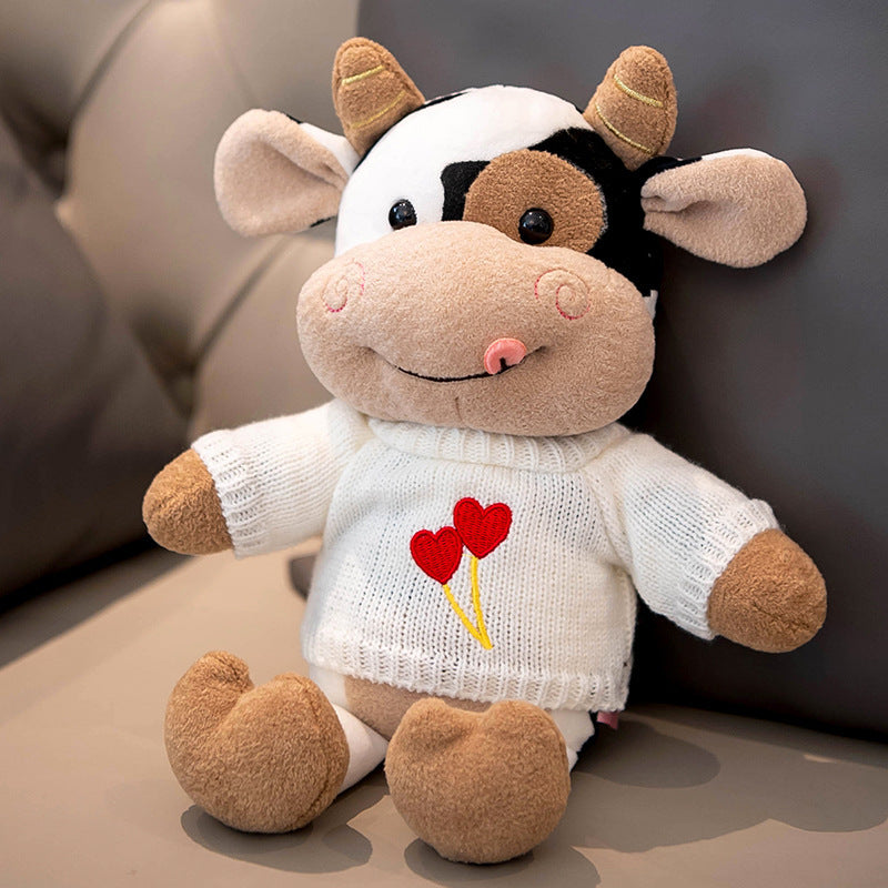 Cow Mascot Plush – Moo Moo Cuddles