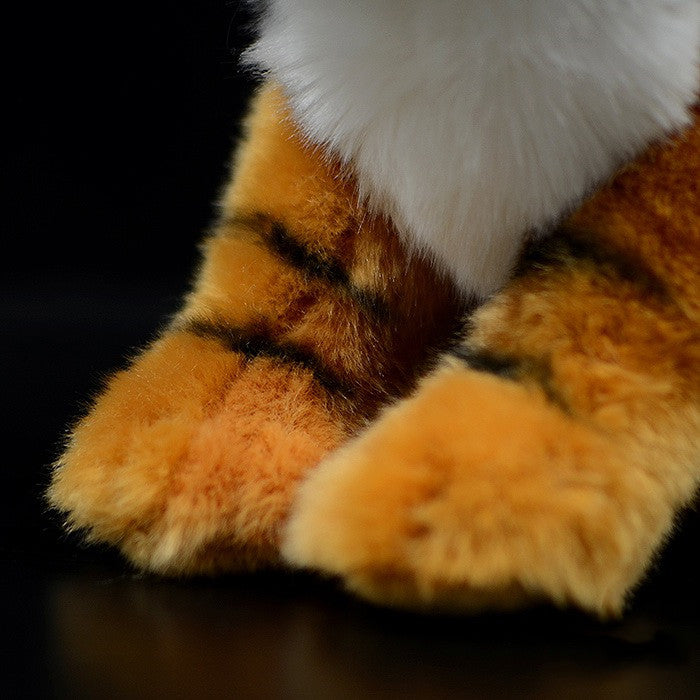Yellow Bengal Tiger Plush – Jungle Roar Fun