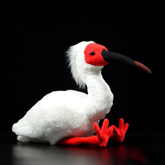Cute Crested Ibis Plush – Rare Bird Delight