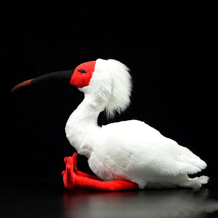 Cute Crested Ibis Plush – Rare Bird Delight