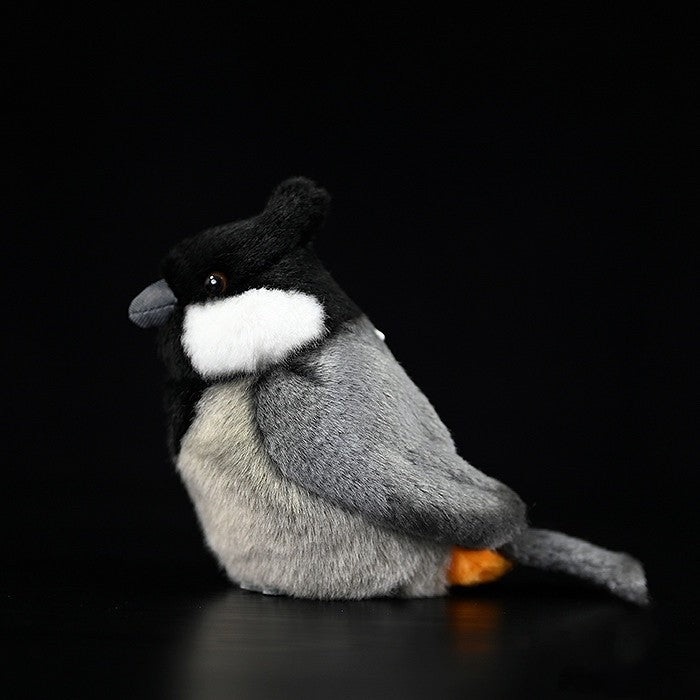 Black Crown Mountain Bird Plush – Unique Bird Buddy